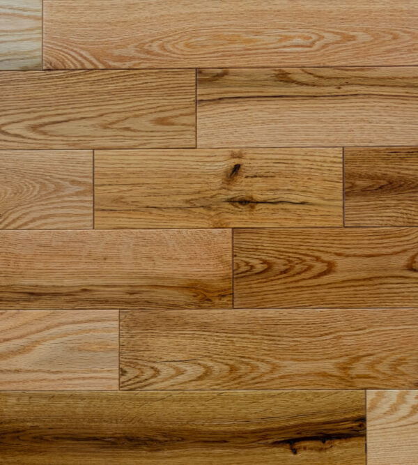 Red oak — Rustic