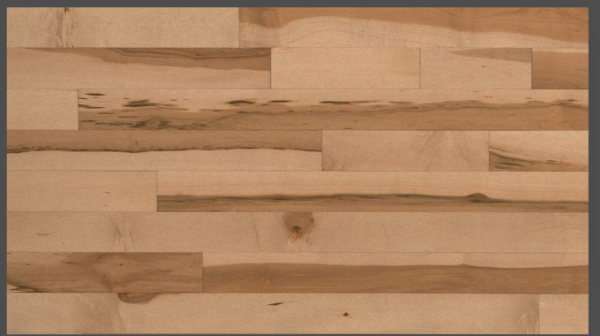 Hard maple — Millrun natural 41/4 Raphia 153sqft 1,75$/sqft
