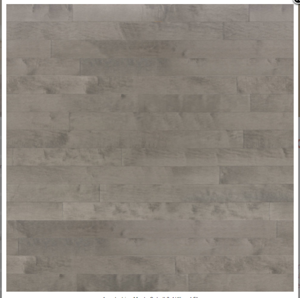 Hard maple — Millrun 41/4 Pearl 700sqft at 2,49$/sqft